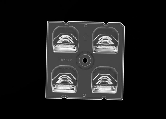 4IN1 TYPE3S 88%-93% Durchlässigkeit LED-Straßenleuchte Modul für 50*50mm Abmessung mit PC-Objektivmaterial