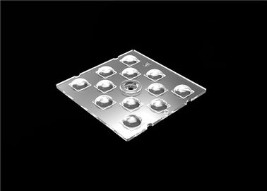 Transparente Linse des Material-PMMA LED, quadratisches Maß LED-Linsen-L50*W50mm