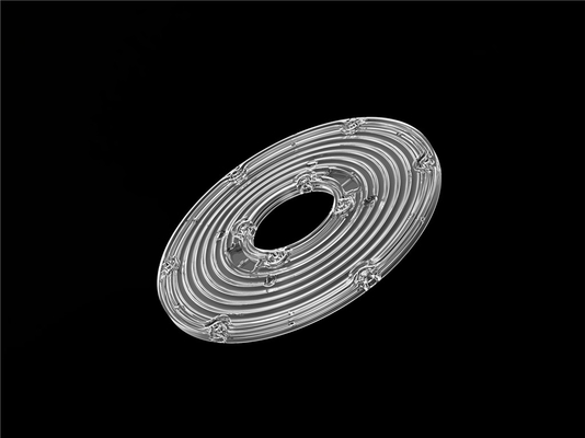 Runde Form IP66 Led-Optikobjektive Temperaturbeständig -40 °C-120 °C