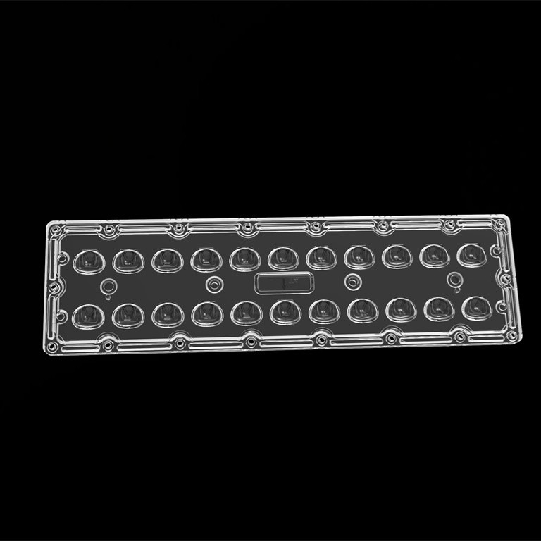 Rechteckige Linsen-der hohen Leistung LED der LED-Straßenlaterne-Linsen-SMD7070 22IN1 TYPE4S Linse