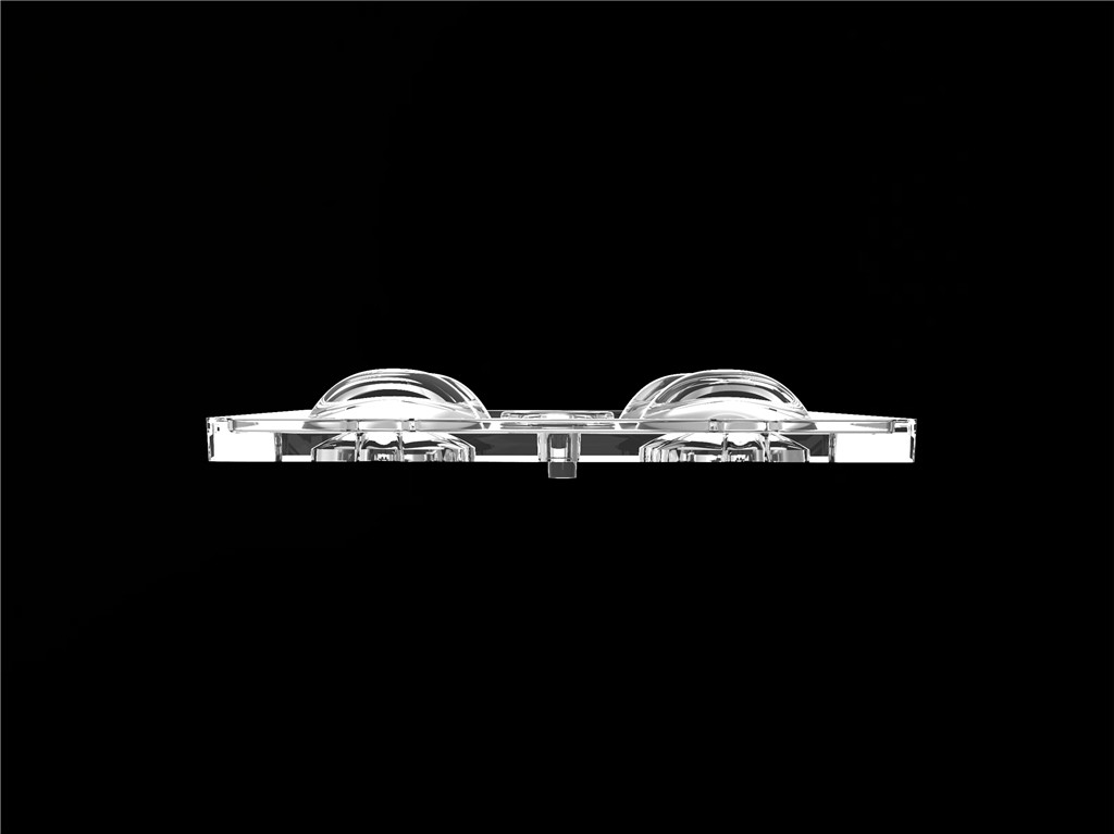 50*50mm 90 Grad 4 in 1 LED Licht Linsen PC Material für Hochwasserbeleuchtung SMD7070/ 5050/4*3030
