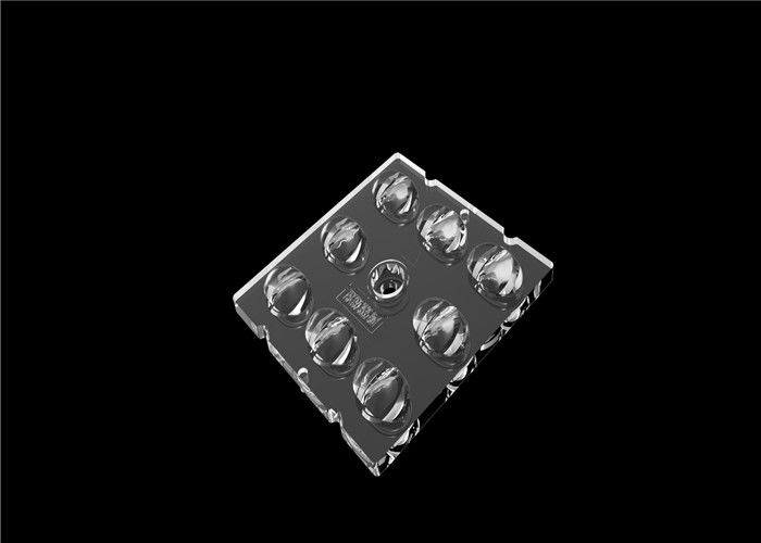 Chip-Linse 50*50mm Maß-LED, Straßenlaterne-Weitwinkel-LED Linse mit CREE XTE