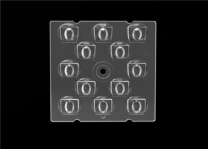 PC materieller LED Grad der Straßenlaterne-Modul-Linsen-80*150 mit Chip Osram SMD