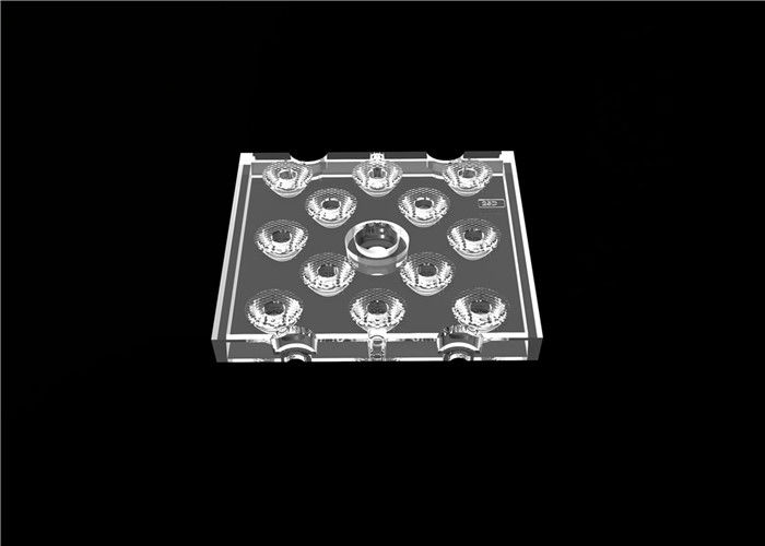 Höhere multi Linse des Lumen-LED im Freien, 12 in 1 quadratischer LED-Linse mit PWB-Brett