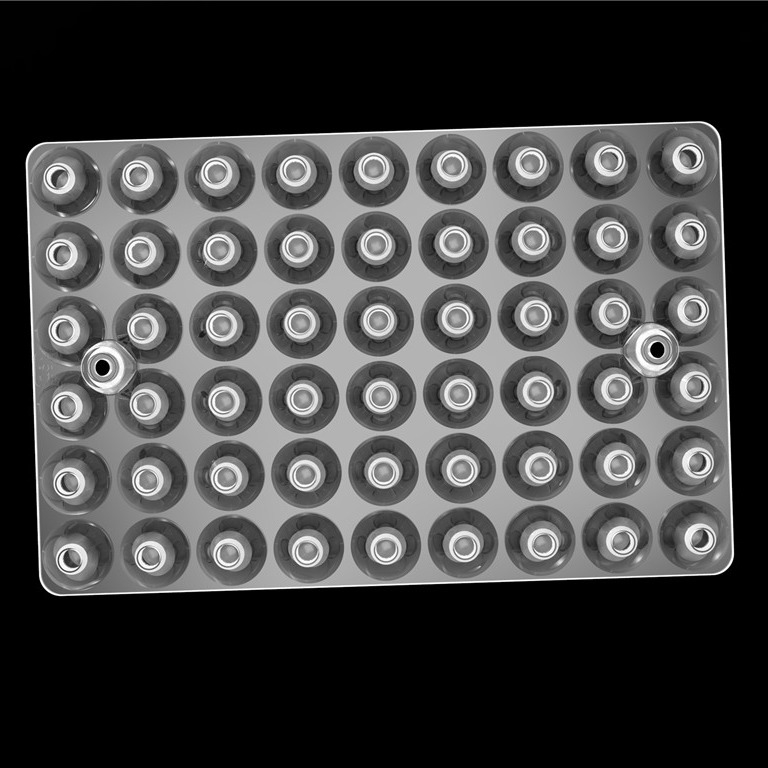 15 Grad 54 Optik in 1 Led-Objektiv-Array für Stadionleuchten / Stelllicht / Straßenleuchten / Quadratleuchten