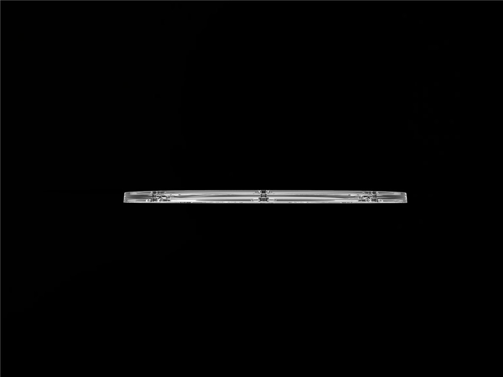 206mm Durchmesser Rundmodulobjektiv für High Bay Light UFO-Objektiv 90 Grad φ206mm PC LED-Objektiv