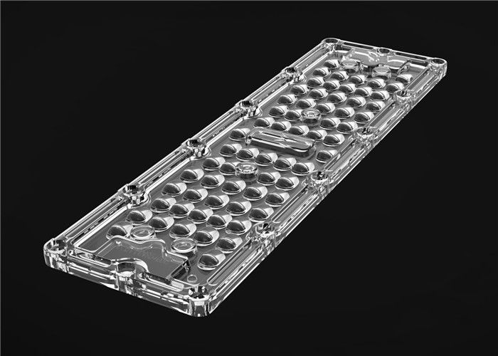 Linse der hohen Leistung LED des Öffnungswinkel-80*150°, Linse 3030 Cree-LED für Straßenbeleuchtung