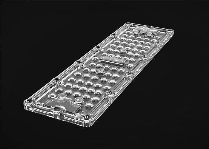Materielle Linse RGB LED Optik PMMA mit dem 90° Öffnungswinkel für LED-Tunnel-Lampe