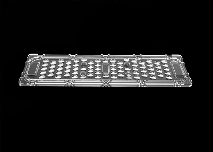 72 in 1 LED-Linsen-Reihe Optik-Linsen 60 Grad-LED für äußere Tunnel-Lichter