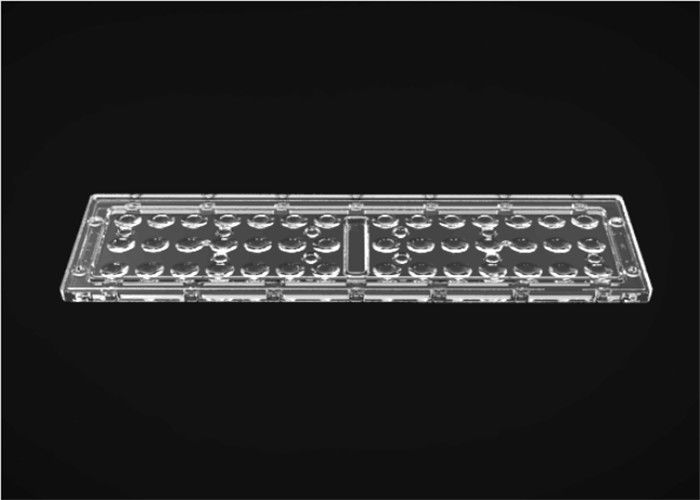 80*150 Linsen-Reihe 42 des Grad-LED in 1 LED-Straßenlaterne-Linse mit Kühlkörper