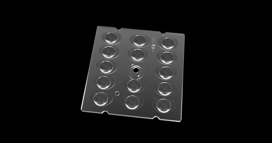 SCHREIBEN Sie der Straßenlaterne-3 Linse des Quadrat-LED, Freeform Lichtverteilungs-Optik für LED-Beleuchtung