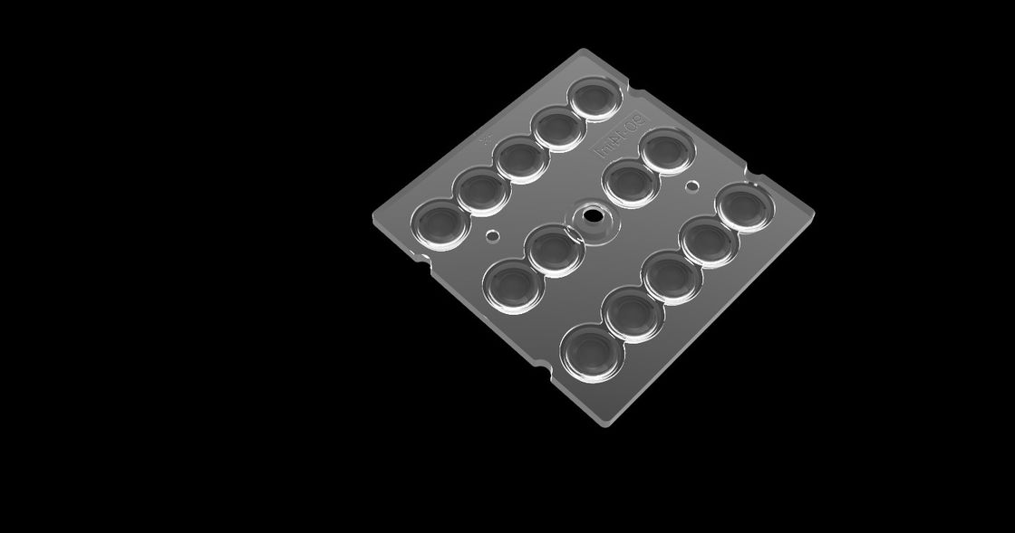 14 in 1 PMMA-Optik für LED-Beleuchtung, Linsen-Reihe 90 Grad-LED für Tunnel-Beleuchtung